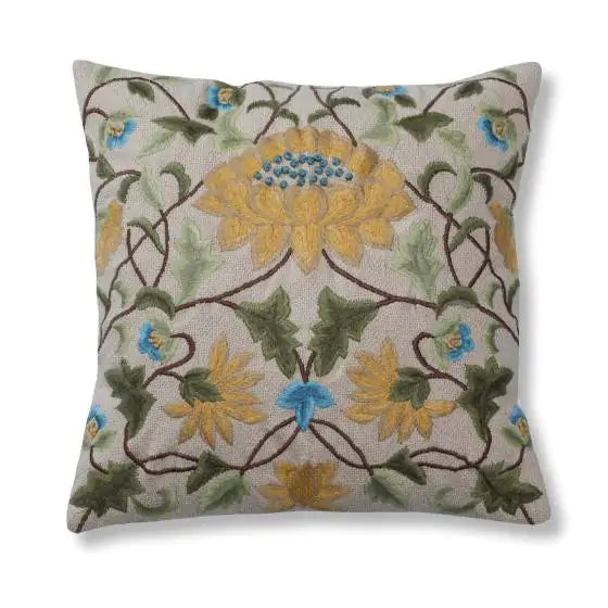 Nectar Cotton Ivory Multi Cushion Cover