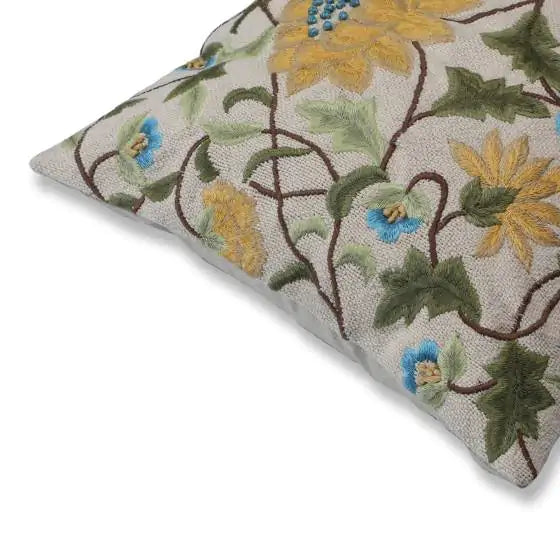 Nectar Cotton Ivory Multi Cushion Cover