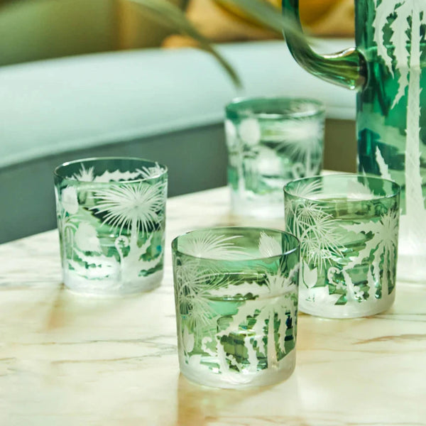 Primeval Palms Small Tumbler Pair