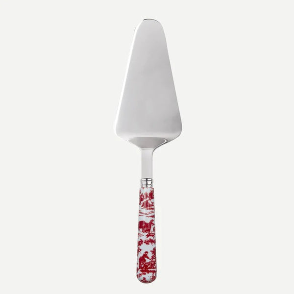 Toile de jouy / Tart Slicer / Red